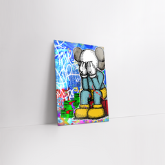 Sad Kaws - Resina (Vertical)